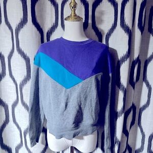 Arizona Jean Company Vintage Purple Blue Chevron l